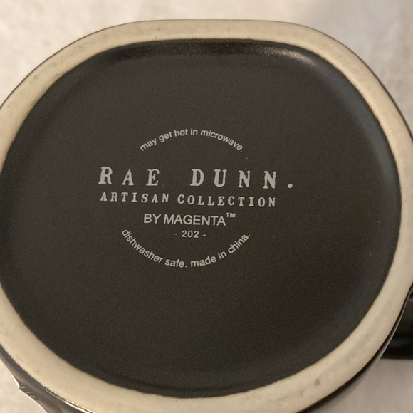 Rae Dunn Good Morning Mug in Black - Picture 3 of 3